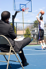 Image showing Basketball Coach