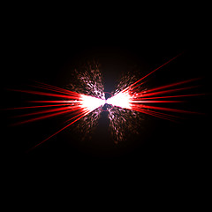 Image showing Solar Flare Star Burst