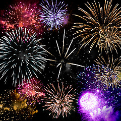 Image showing Fireworks Grand Finale