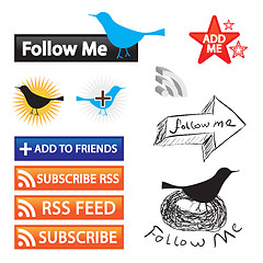 Image showing Social Networking Icons