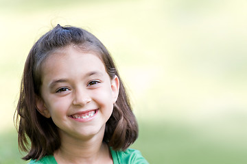 Image showing Happy Little Girl