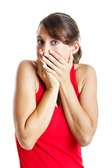 Image showing Surprised Woman