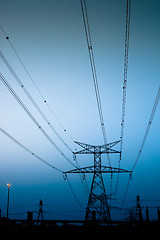 Image showing Electricity Pylons