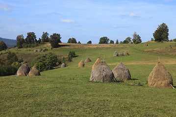 Image showing Rural Transylvanian landscape