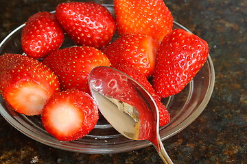 Image showing Tasty strawberry