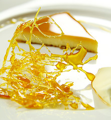 Image showing Creme Caramel With Praline