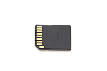 Image showing The closeup of computer flash disk