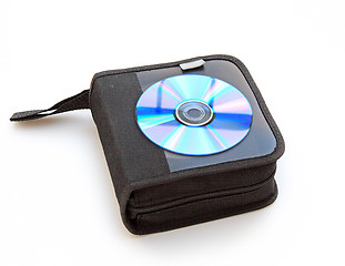 Image showing CD case isolated over white