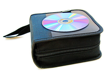 Image showing CD case isolated over white