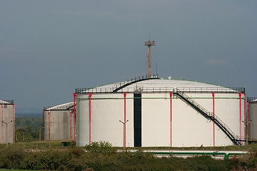 Image showing Oil Silo