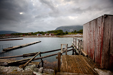 Image showing Fishing Village Detail