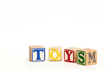 Image showing Toys