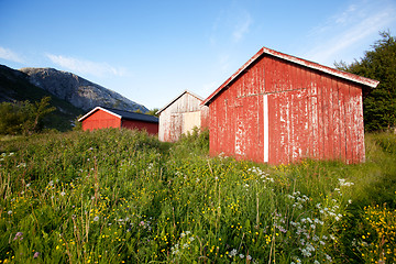 Image showing Boat House Norway