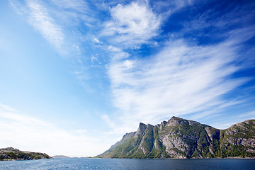 Image showing Mountain Coast