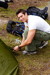 Image showing Camping Portrait