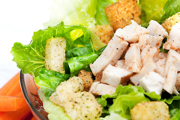 Image showing Salad Chicken Detail