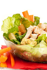 Image showing Chicken Caesar Salad