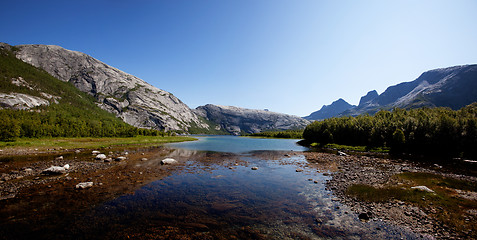 Image showing Norway Lake Landscape