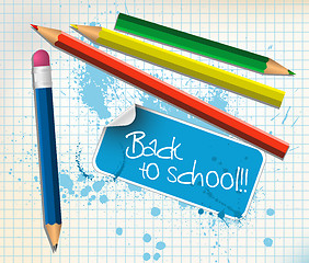 Image showing Back to school poster