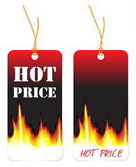 Image showing Hot price tags