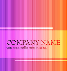 Image showing Abstract rainbow background
