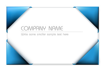 Image showing Business card