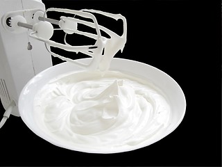 Image showing whipped cream