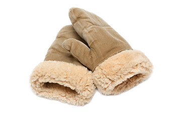 Image showing Winter mittens