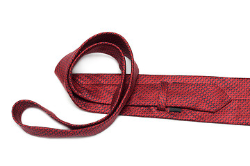 Image showing Crimson tie convolute