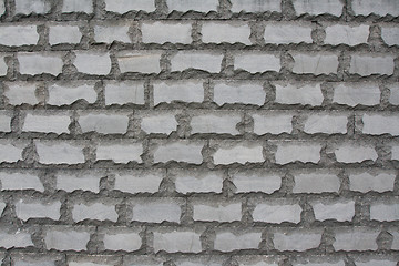 Image showing Sulfuric brick wall