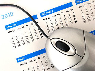 Image showing calendary