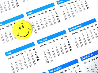 Image showing calendary