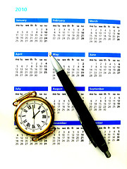 Image showing calendary