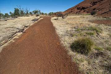 Image showing Uluru, Ayers Rock, Northern Territory, Australia, August 2009