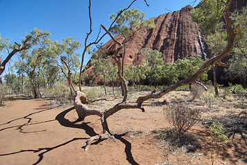 Image showing Uluru, Ayers Rock, Northern Territory, Australia, August 2009