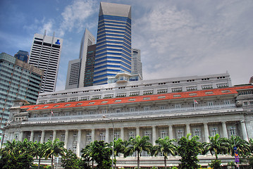 Image showing View of Singapore, August 2007