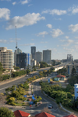 Image showing Sunrise in Brisbane, Australia, August 2009