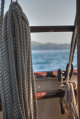 Image showing Ropes in the Whitsundays, Queensland, Australia, August 2009