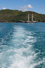 Image showing Sailing the Whitsundays, Queensland, Australia, August 2009