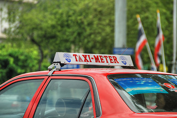 Image showing Taxi-Meter, Bangkok,Thailand, August 2007