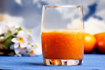 Image showing Orange Smoothie
