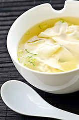 Image showing Wonton soup