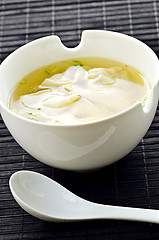 Image showing Wonton soup