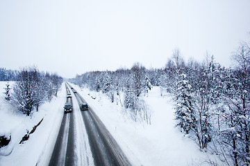 Image showing Winter Road