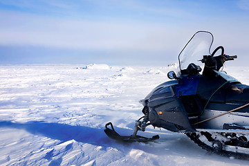 Image showing Snowmobile