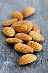 Image showing Almonds