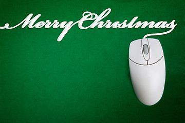 Image showing Merry Christmas Mouse Cord