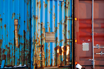 Image showing Shipping Container Texture