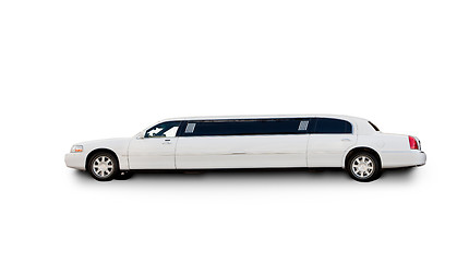 Image showing Isolted Limousine