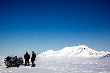 Image showing Snowmobile Tour